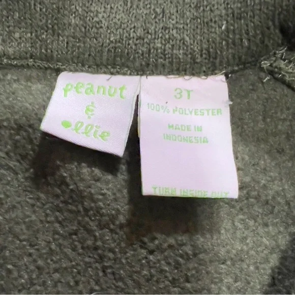 PEANUT & ELLIE | boys | 3T | green | sweater - Picture 2 of 2